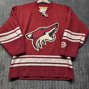 KOHO Phoenix Coyotes Hockey Jersey Youth Large/XL‎  Red NHL Made in Canada
